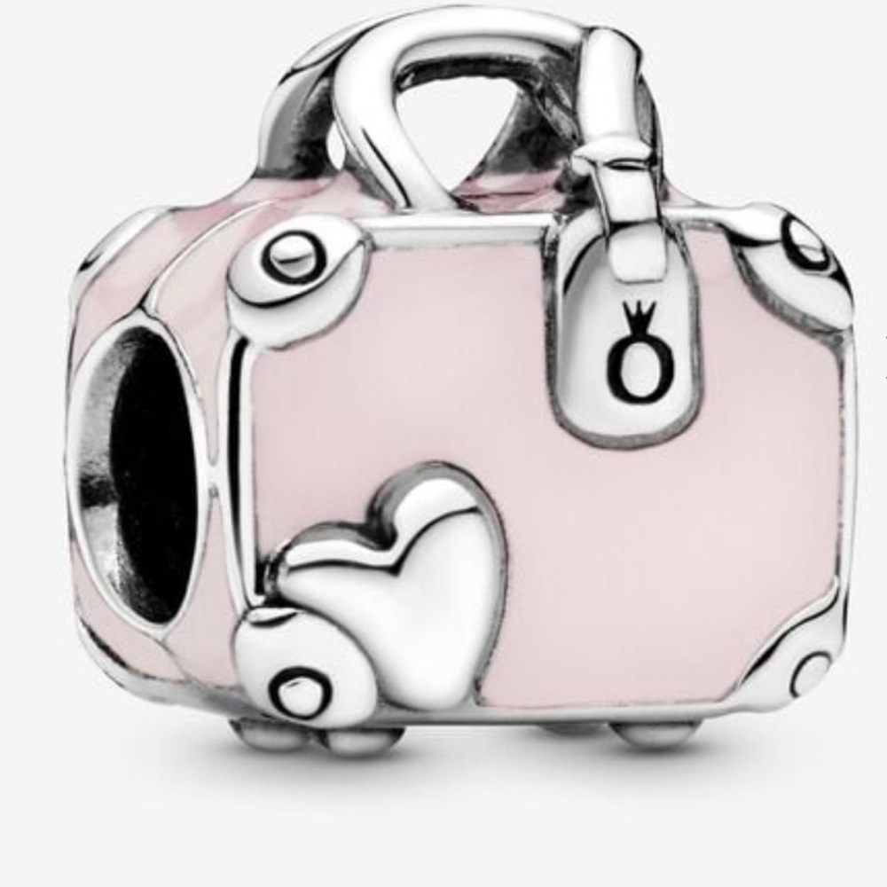 Pandora Pink Suitcase Charm